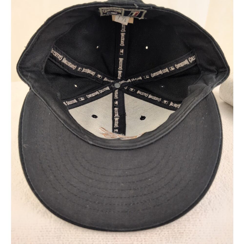 Vintage Chicago White Sox Cooperstown Collection 1983 black gold hat Size 7 3/8 - Picture 5 of 7